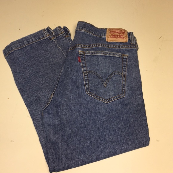 Levi's Denim - Levi’s slim capris 14 woman